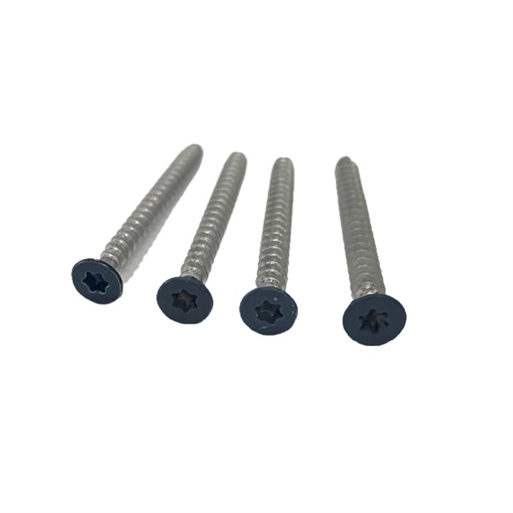 TRUdeck Composite Decking Fascia Board Screws Monza Black (100) (Special Order)